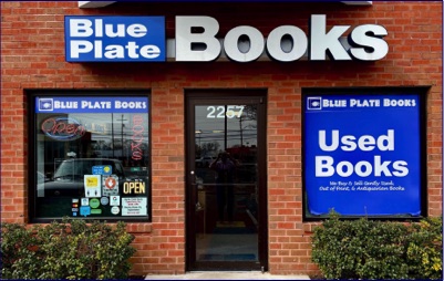 Blue Plate Books storefront